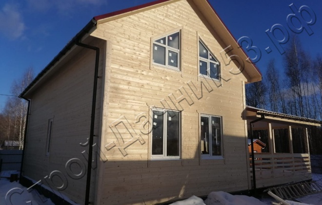 4 Каркасно-щитовой дом 142М², Тульская область, Заокский район, СНТ «Ивушка» (7)